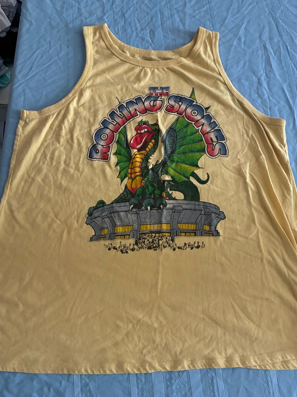 Rolling Stones Graphic Tank Top Size 3X
